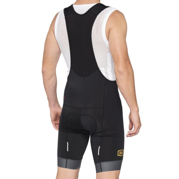 Maillot 100x100 Exceeda Bib Shorts Negro/Gris